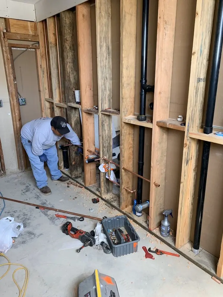 Commercial rough-in plumbing for Commercial Plumbing in Bossier City